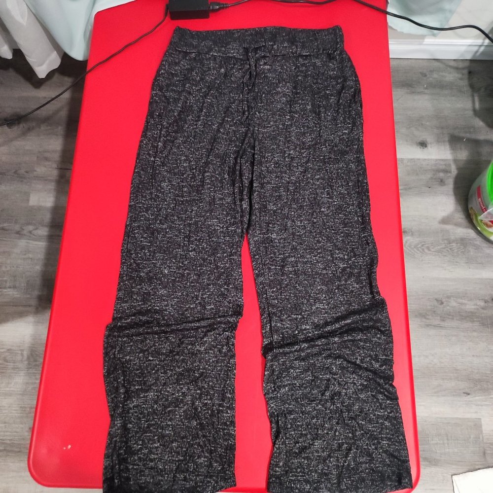 Warehouse One grey straitleg baggy jogging pants women's size L